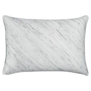 Hudson Park Marble Frame King Sham Gray